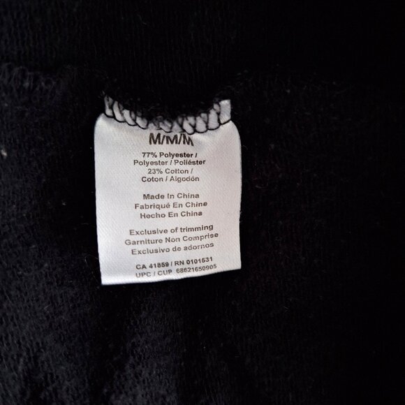 Marvel Spiderman Black Sweatshirt with Velvety Red Image - Picture 4 of 5